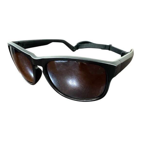 SEA-DOO Lagoon Polarized Floating Sunglasses Safety Strap-Mirror Silver & Black - Picture 3 of 5